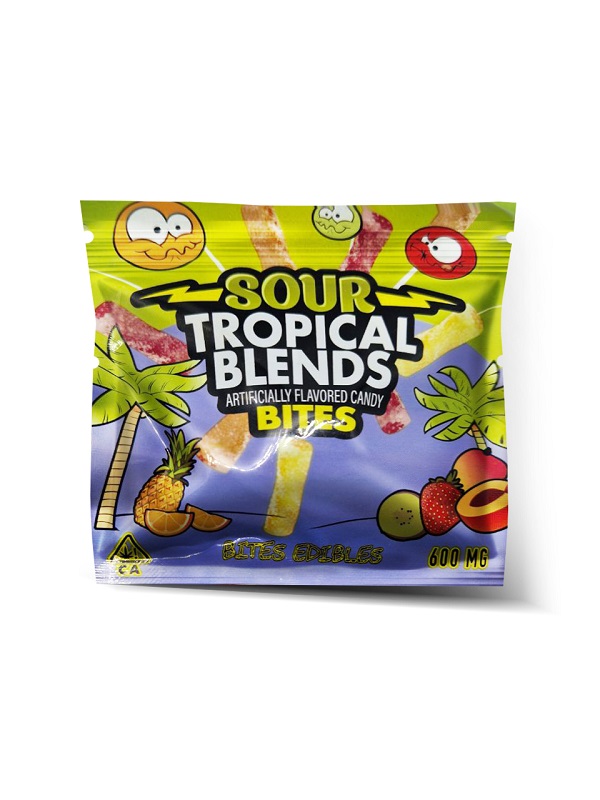 Sour Tropical Blends – Weed Edibles